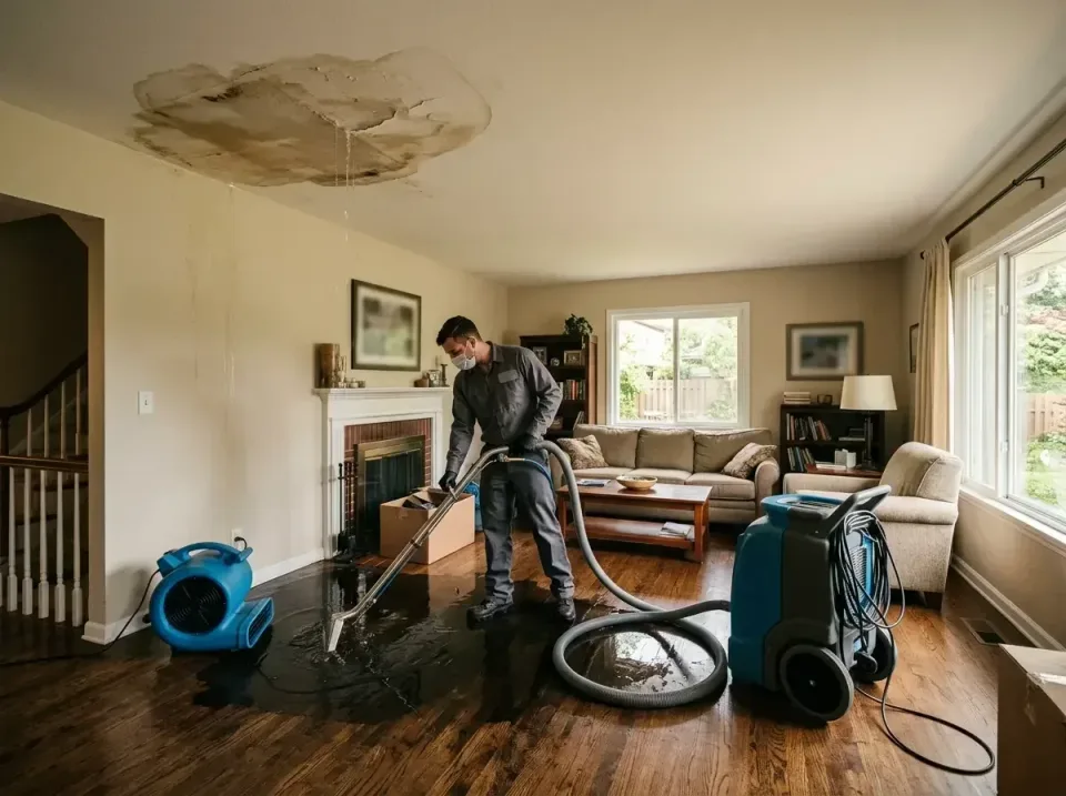 attic-pipe-burst-ceiling-drip-008 — frequently asked questions, Water Damage Restoration & Carpet Care in Martinsville, NJ